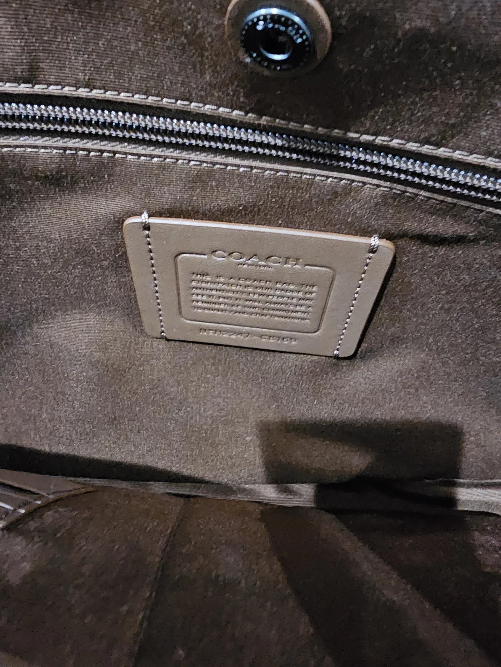 Coach Graham Signature Briefcase